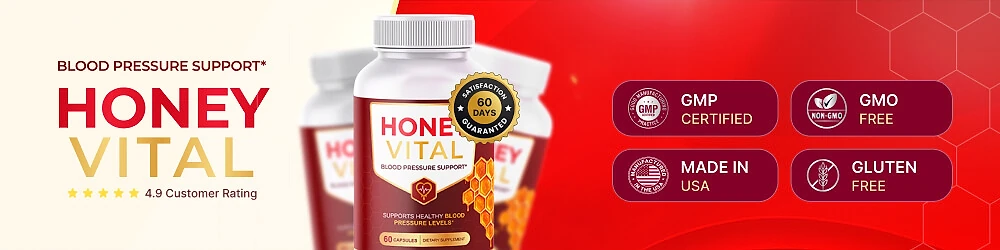 Honey Vital trust badges