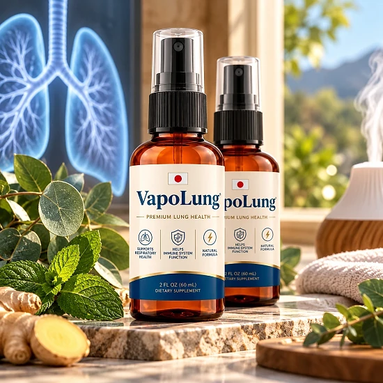 VapoLung oral spray bottles